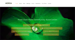 Desktop Screenshot of huntclubpark.org